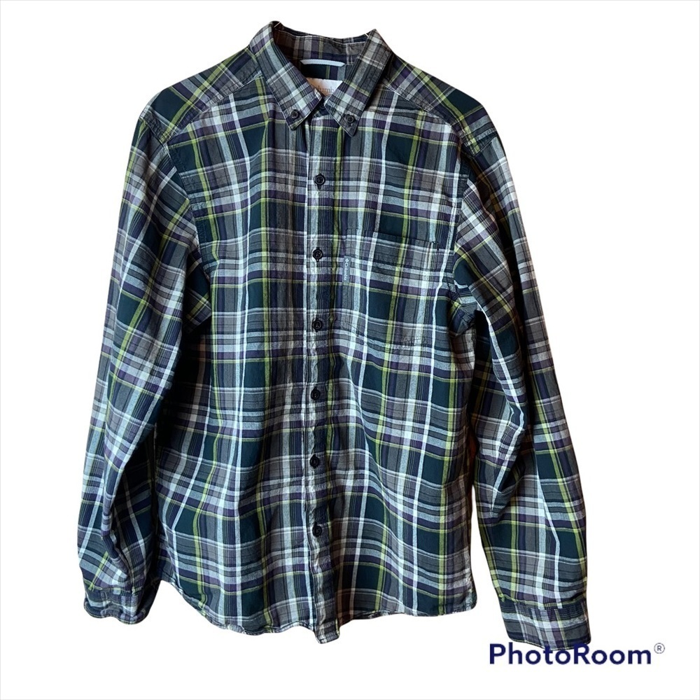 Columbia Men’s Long Sleeve Button Down Shirt Size Small